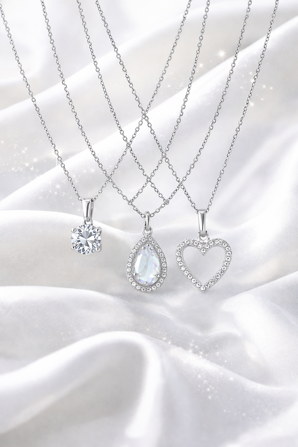 قلائد فضة / سلاسل