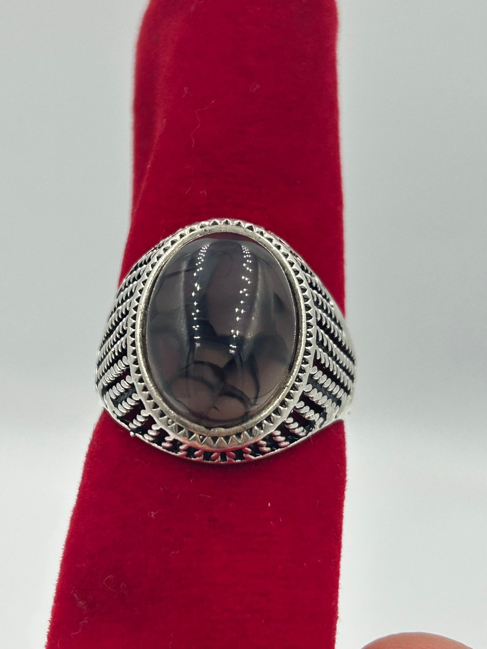 خاتم فضة محلي