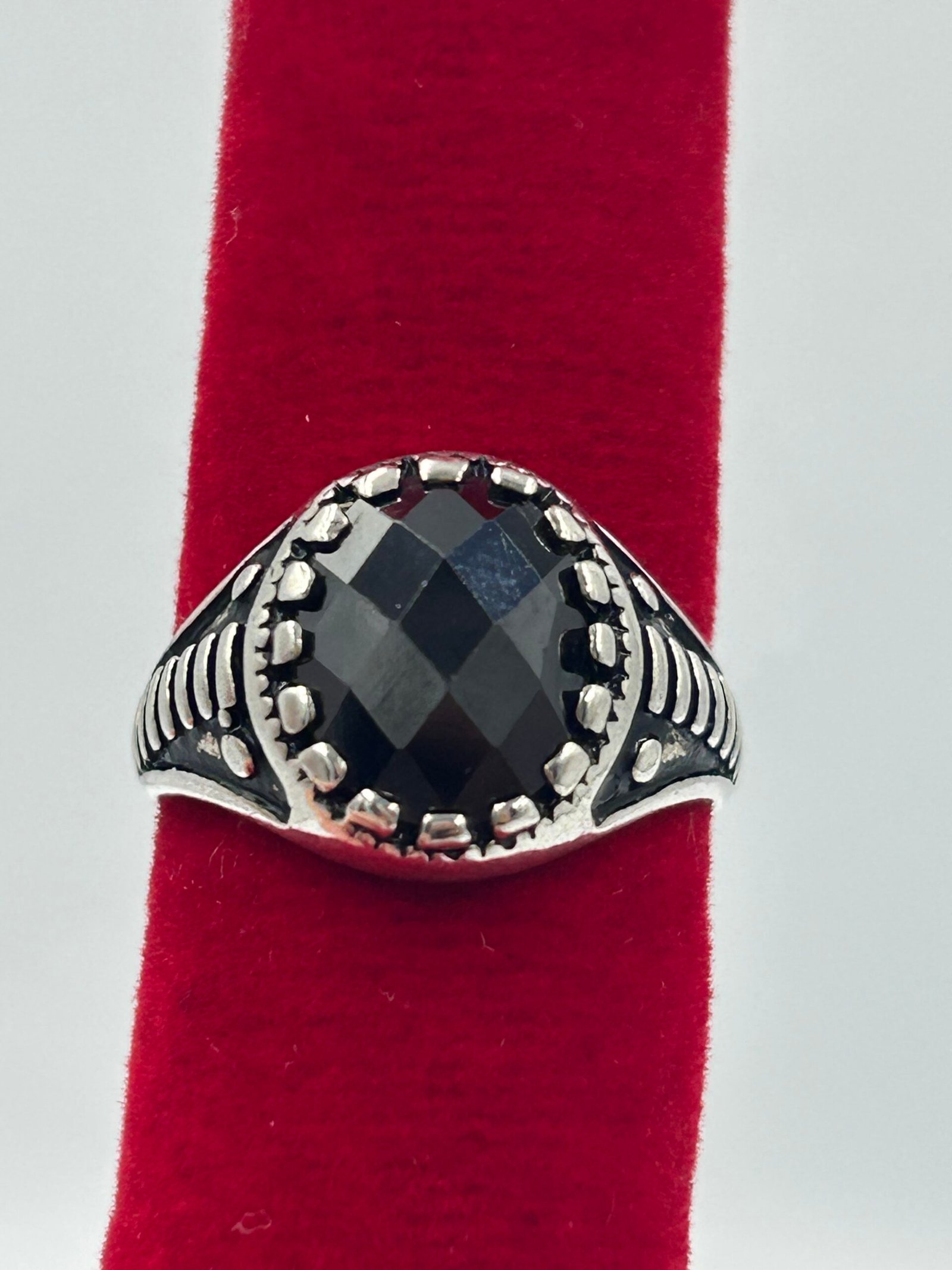 خاتم فضة محلي(مقاس صغير)