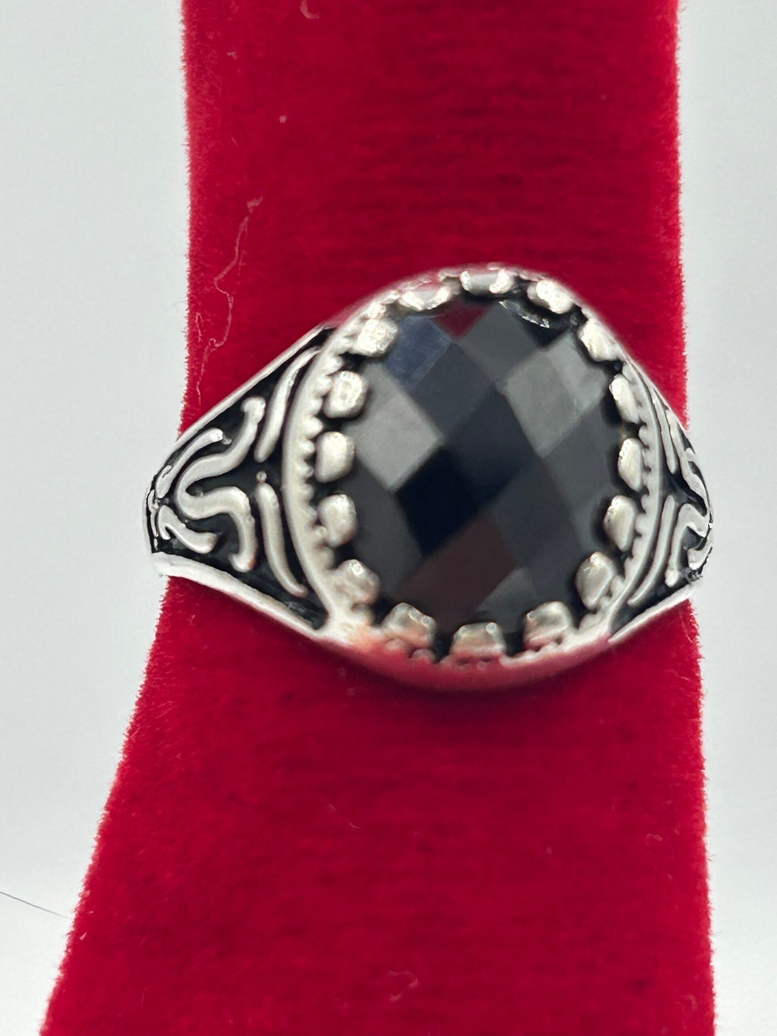 خاتم فضة محلي(مقاس صغير)