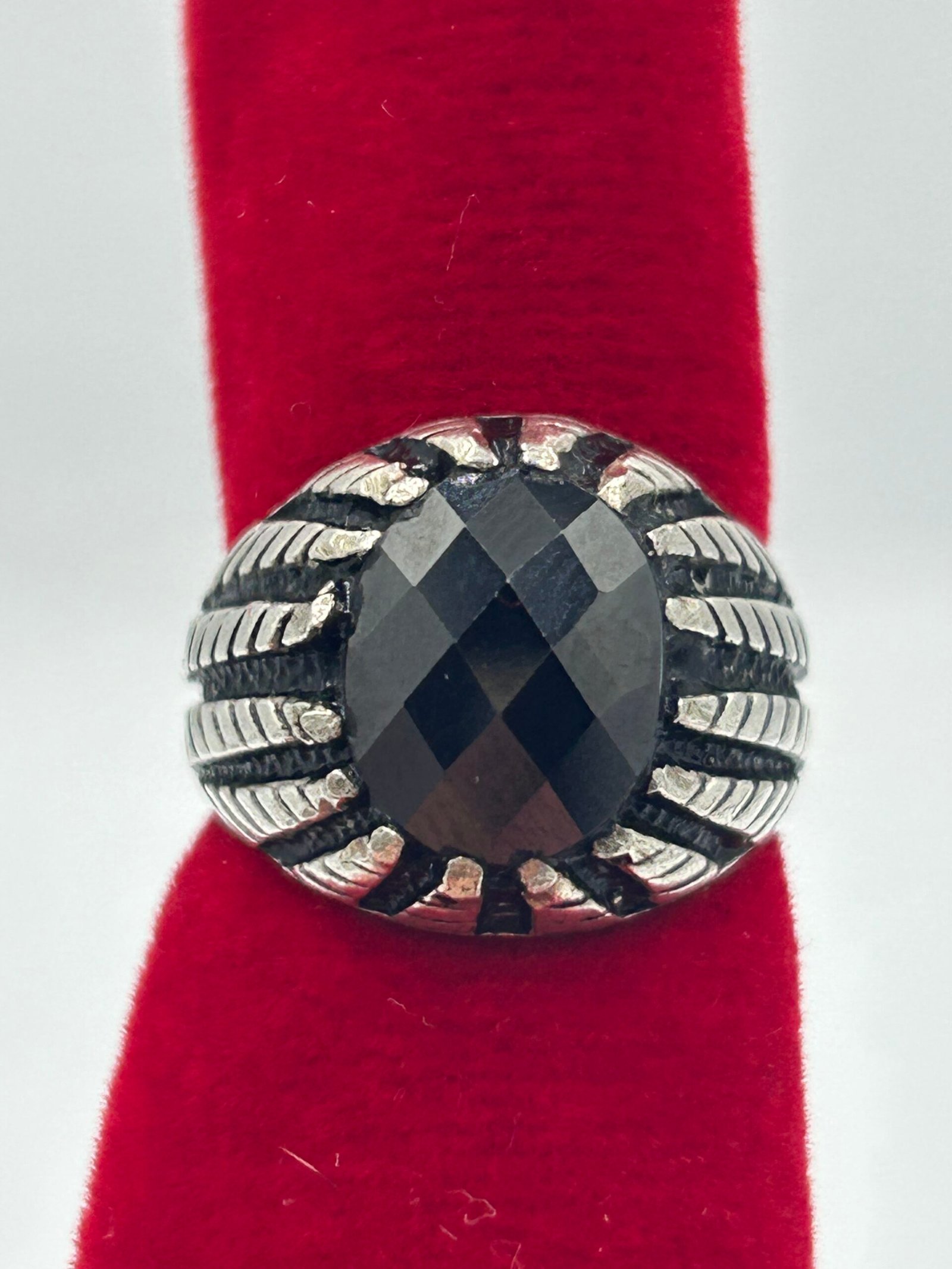 خاتم فضة محلي(مقاس صغير)