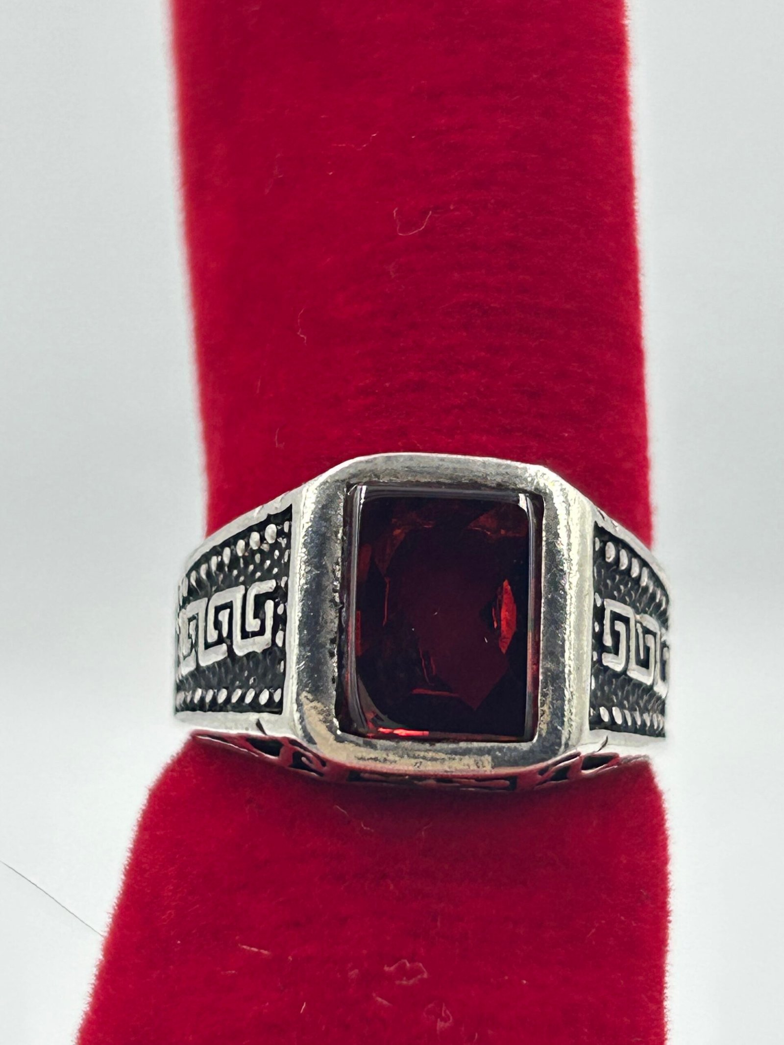 خاتم فضة محلي(مقاس صغير)