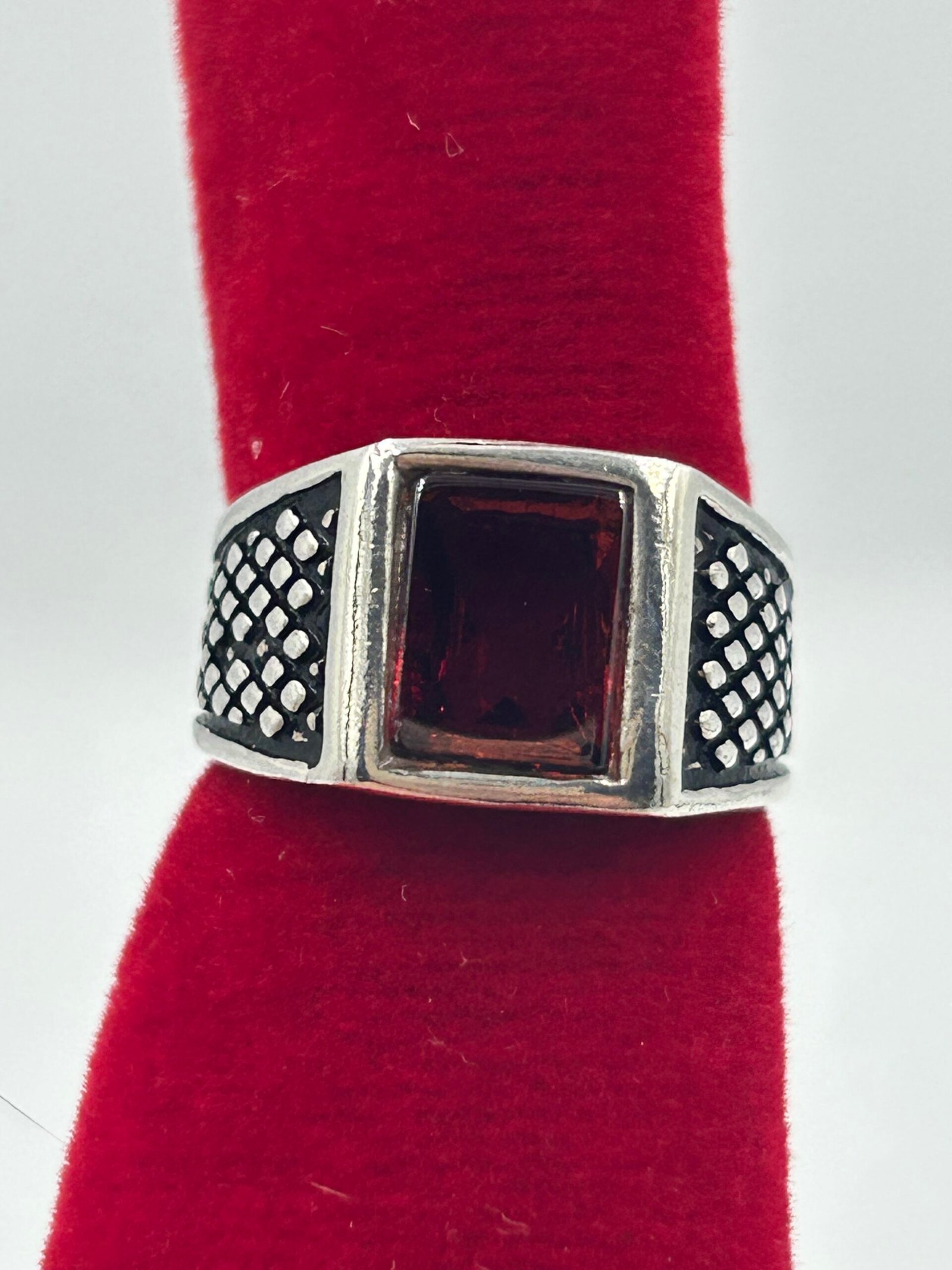 خاتم فضة محلي(مقاس صغير)