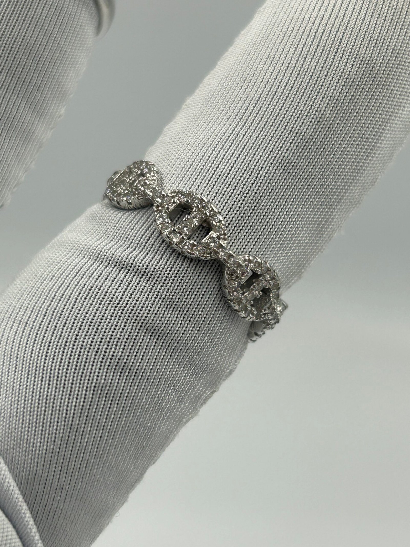 خاتم فضة نسائي