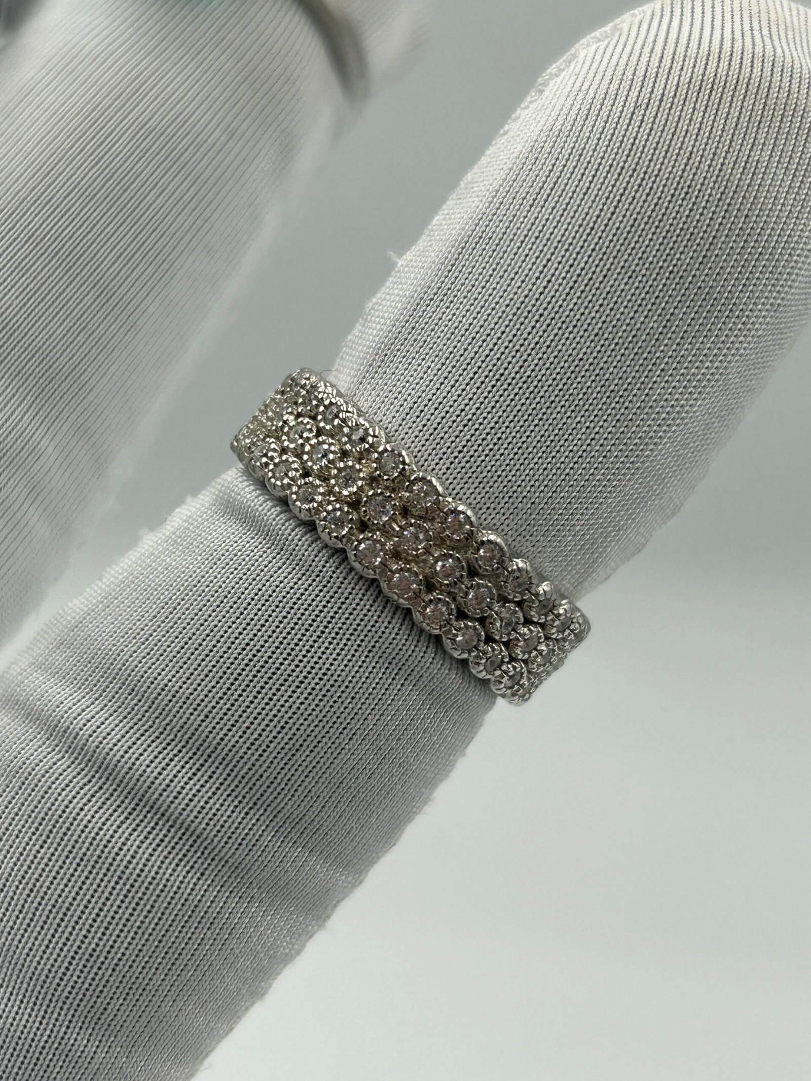 خاتم فضة نسائي