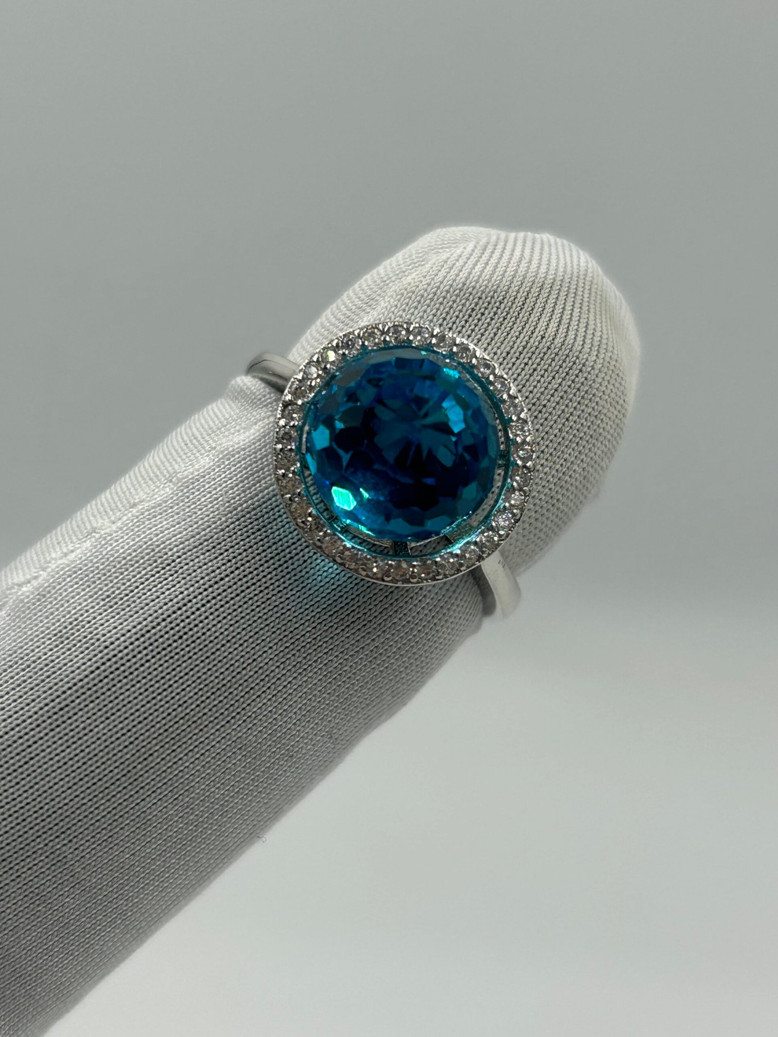 خاتم فضة نسائي