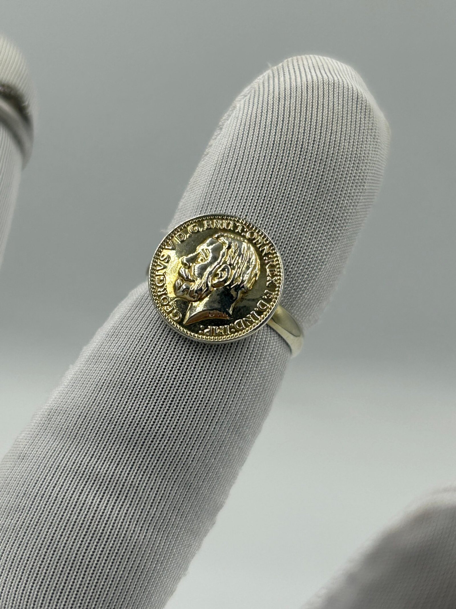 خاتم فضة نسائي