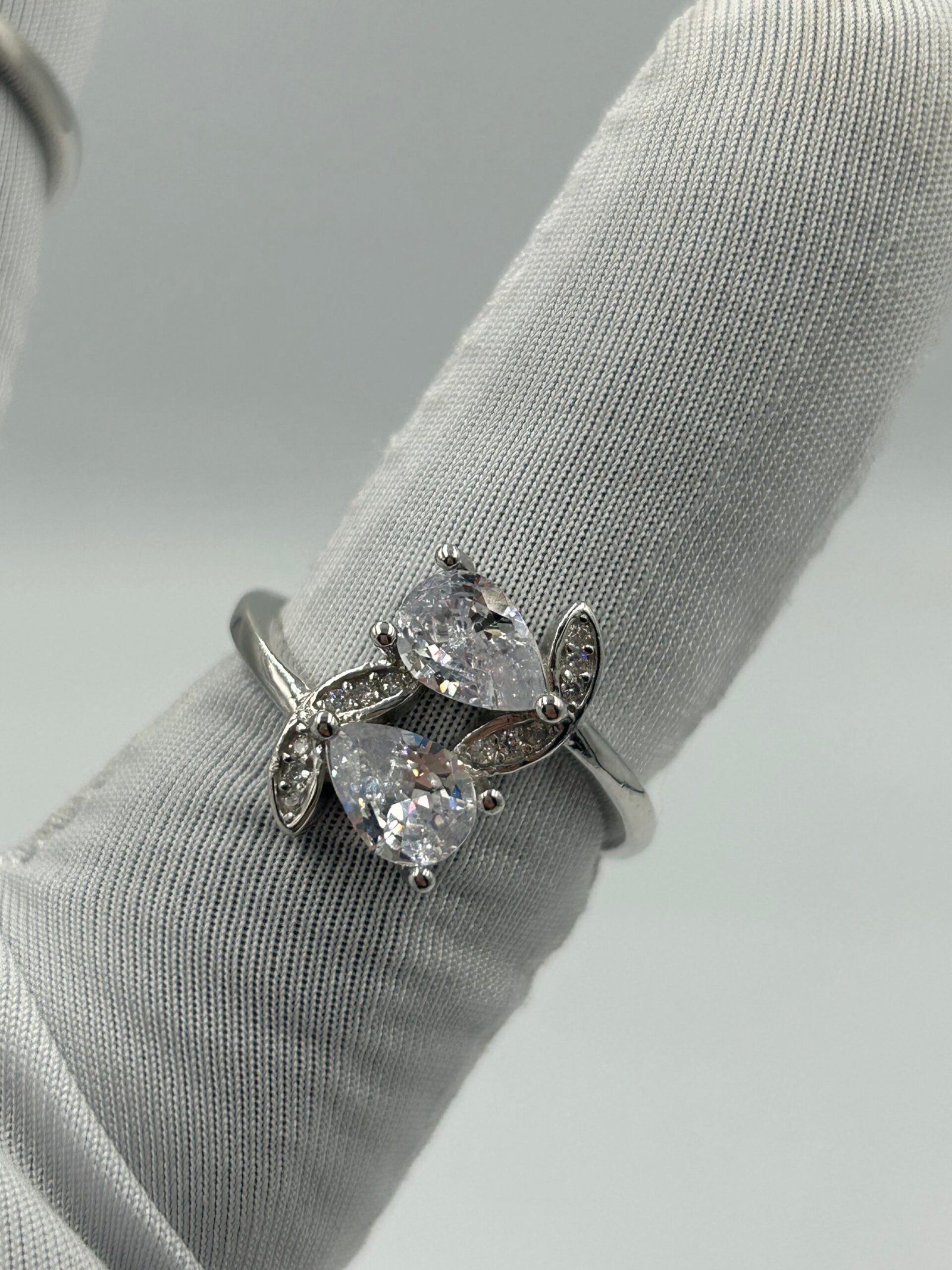 خاتم فضة نسائي