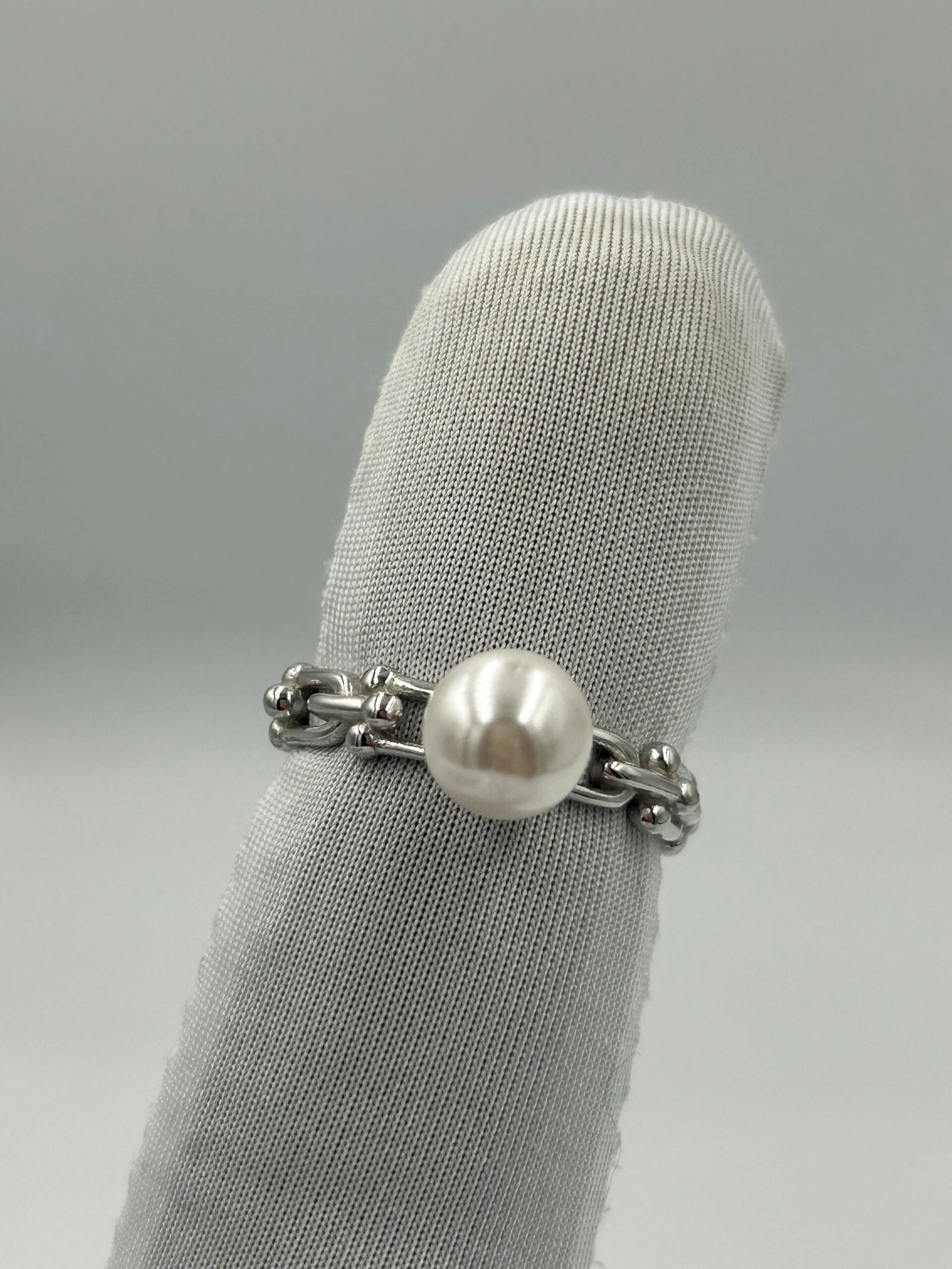 خاتم فضة نسائي