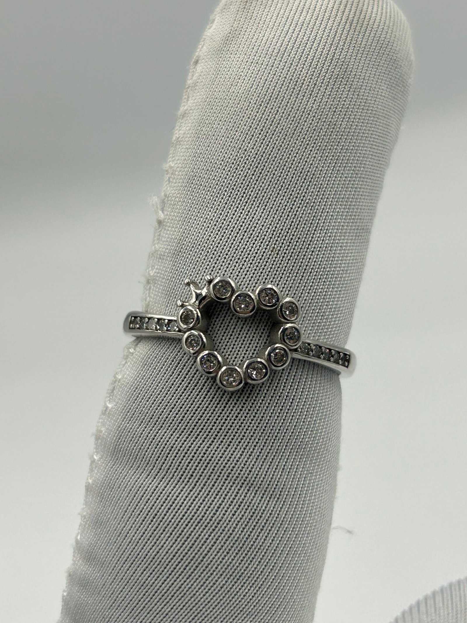 خاتم فضة نسائي