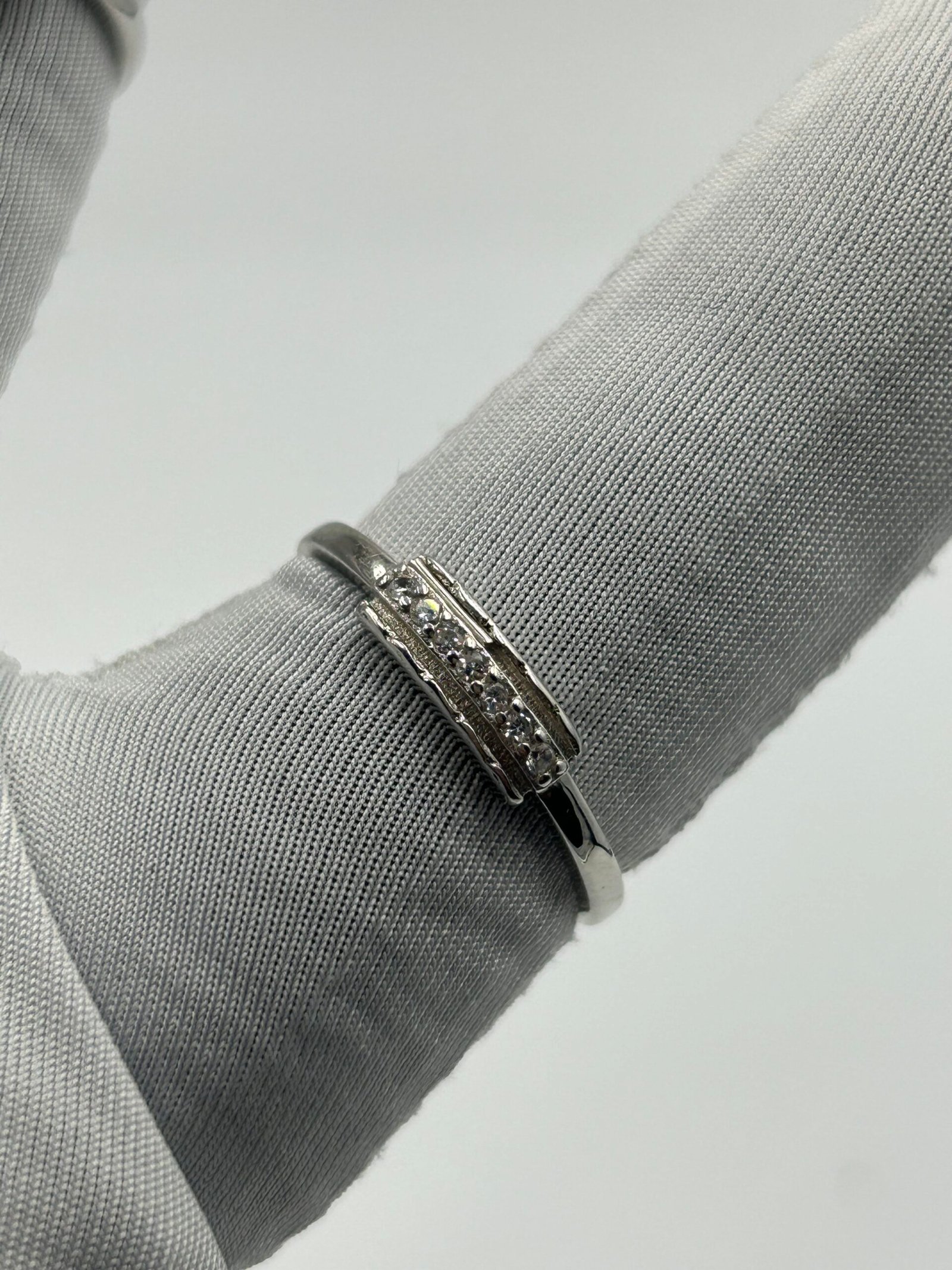 خاتم فضة نسائي