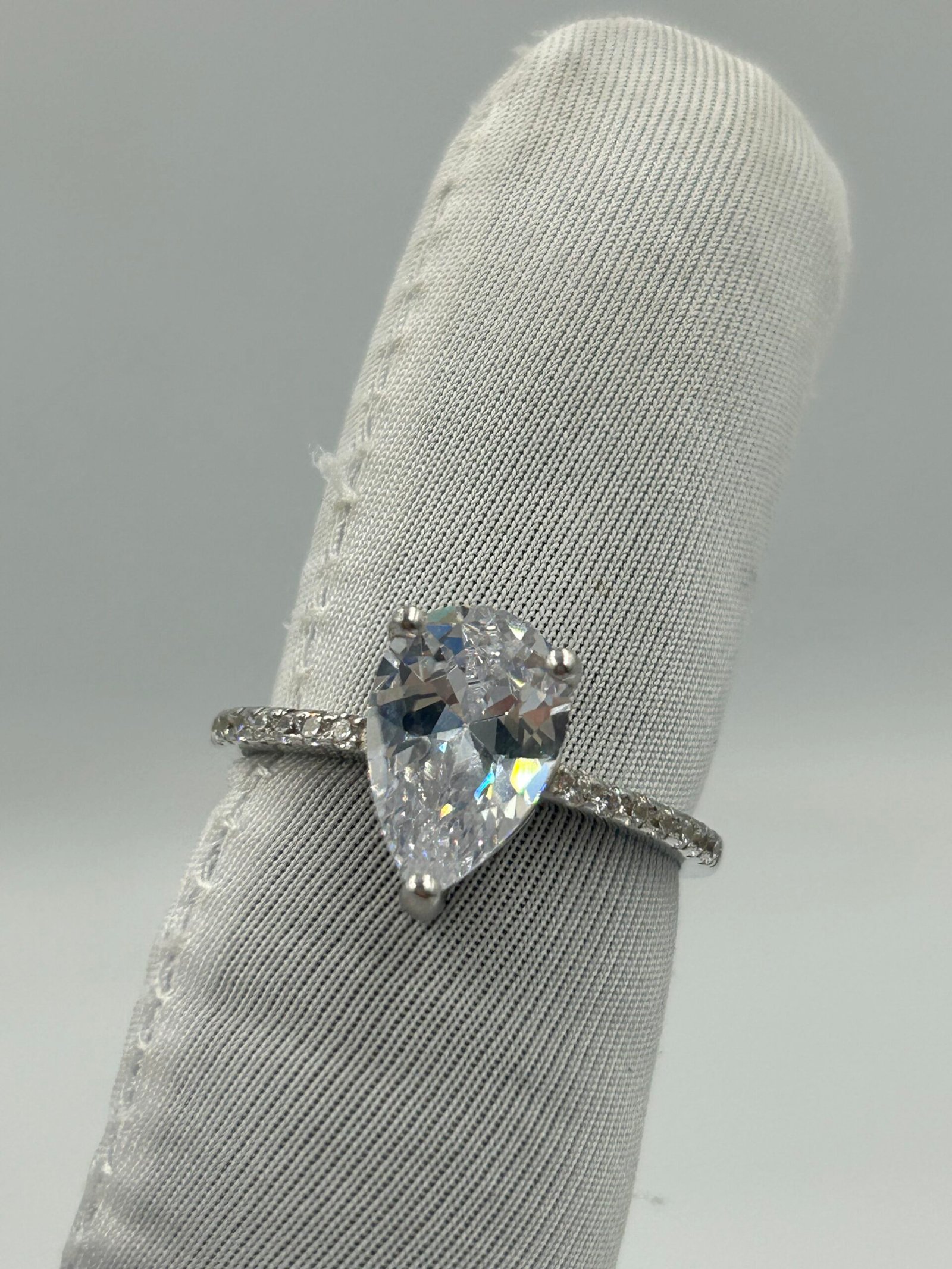 خاتم فضة نسائي