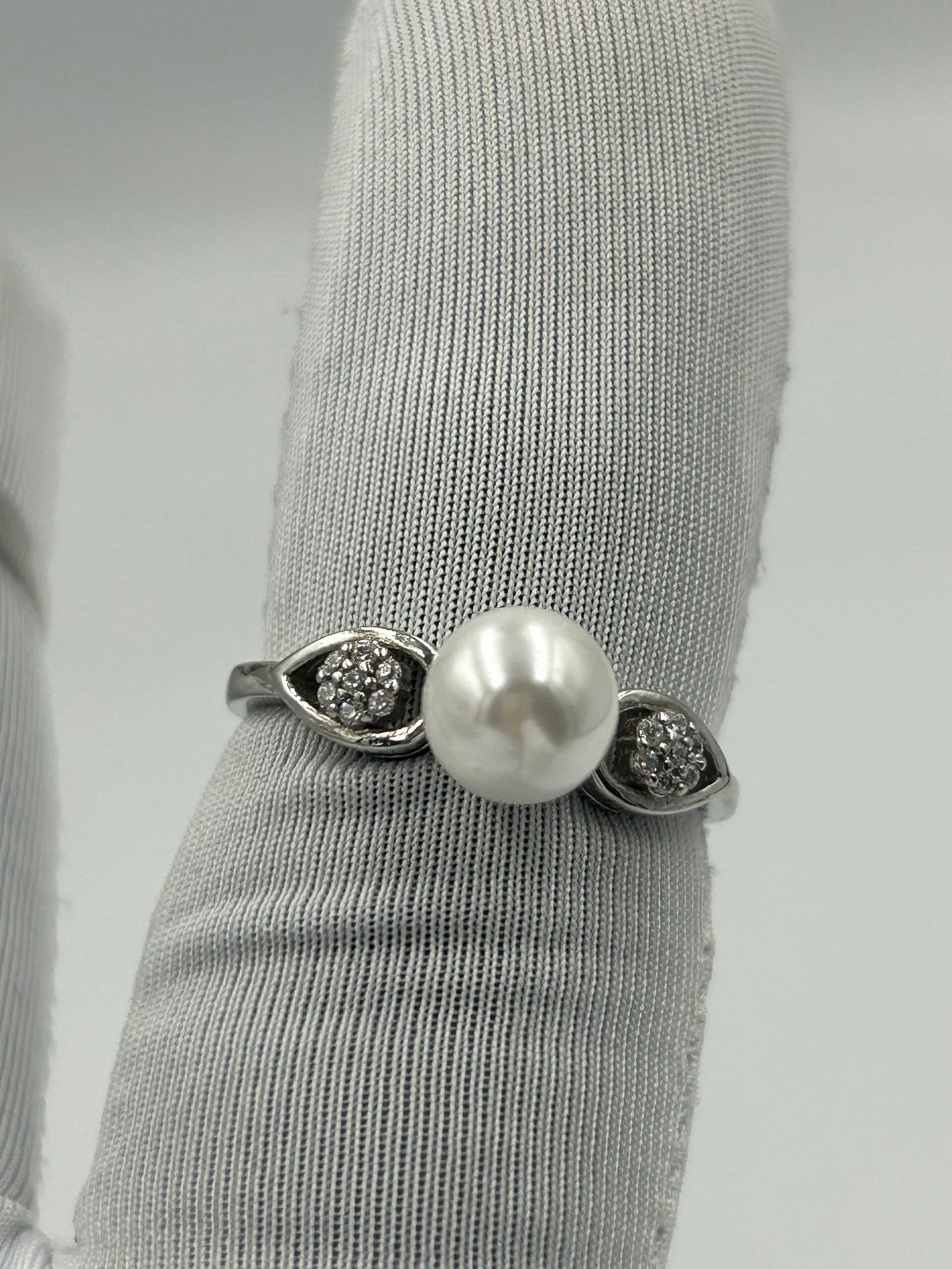 خاتم فضة نسائي