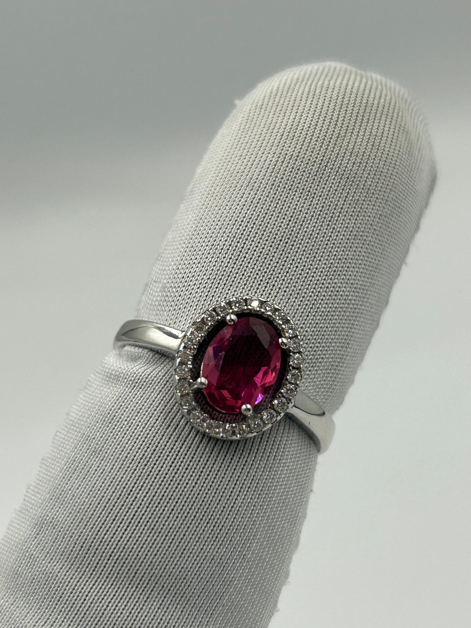 خاتم فضة نسائي