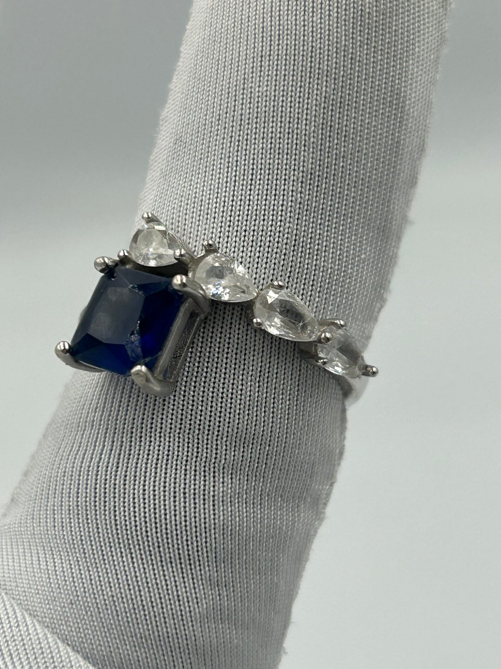 خاتم فضة نسائي