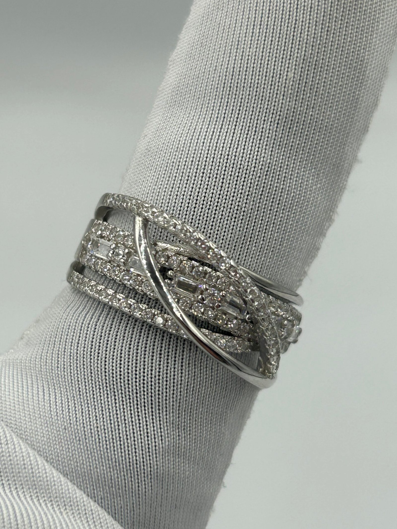 خاتم فضة نسائي