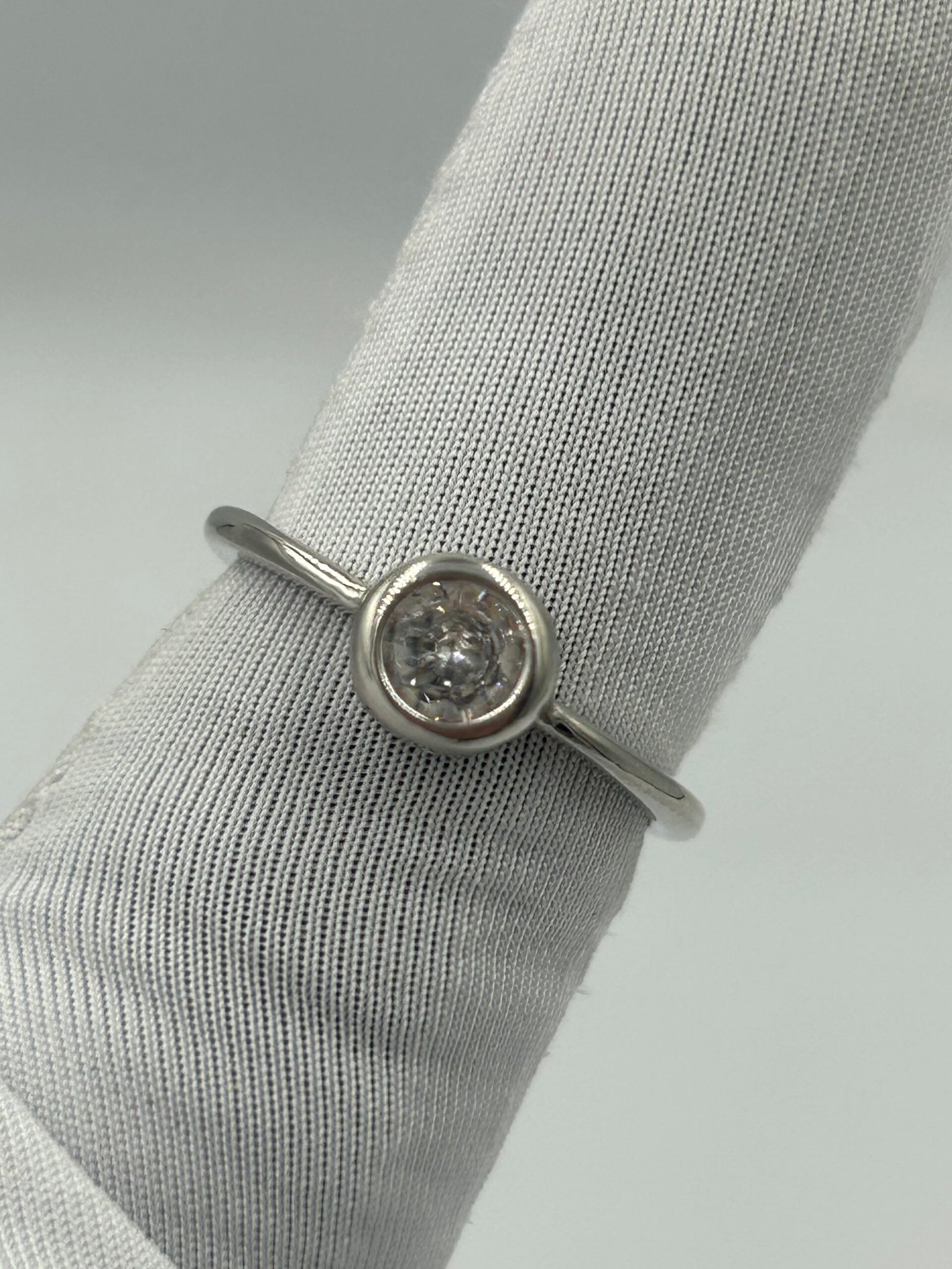 خاتم فضة نسائي