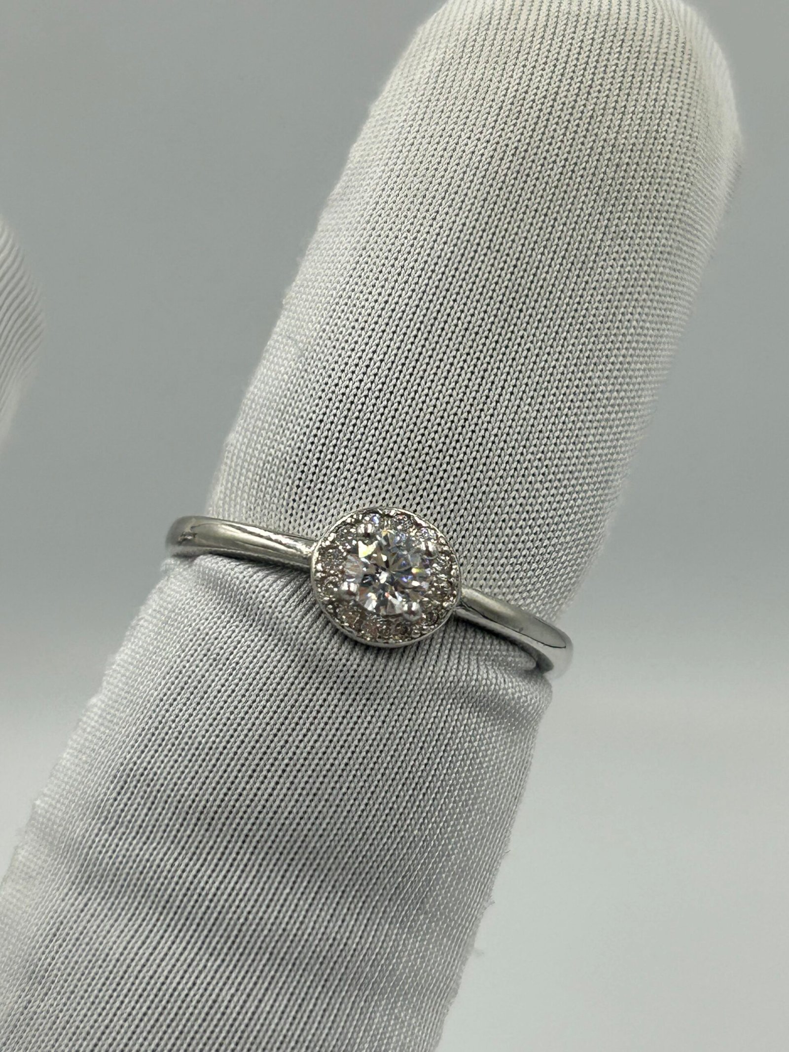 خاتم فضة نسائي