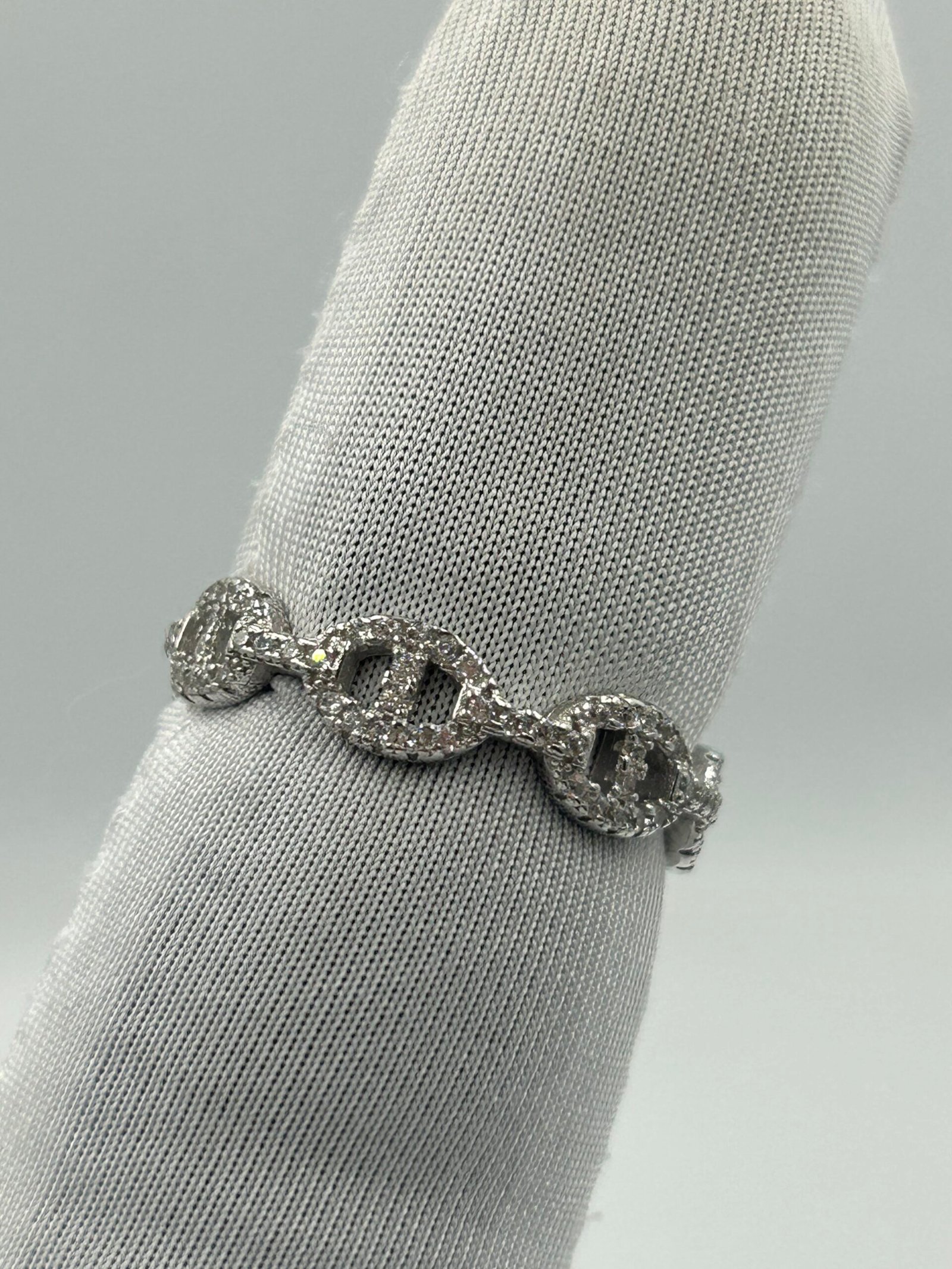 خاتم فضة نسائي