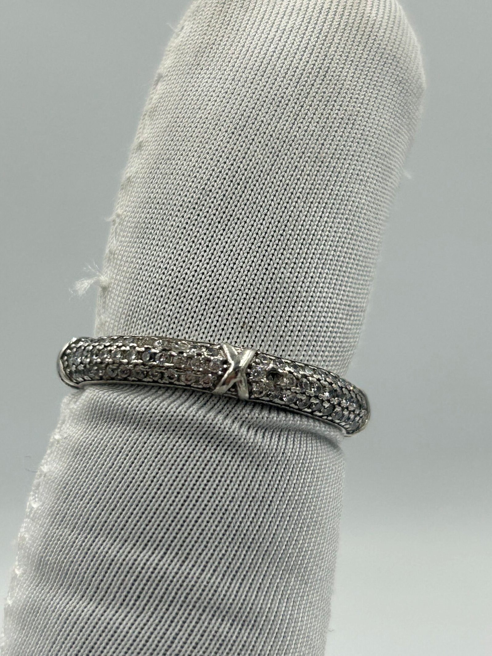 خاتم فضة نسائي