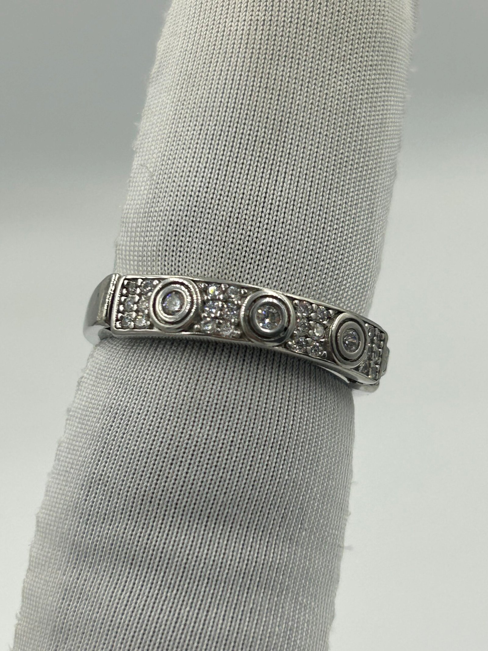 خاتم فضة نسائي