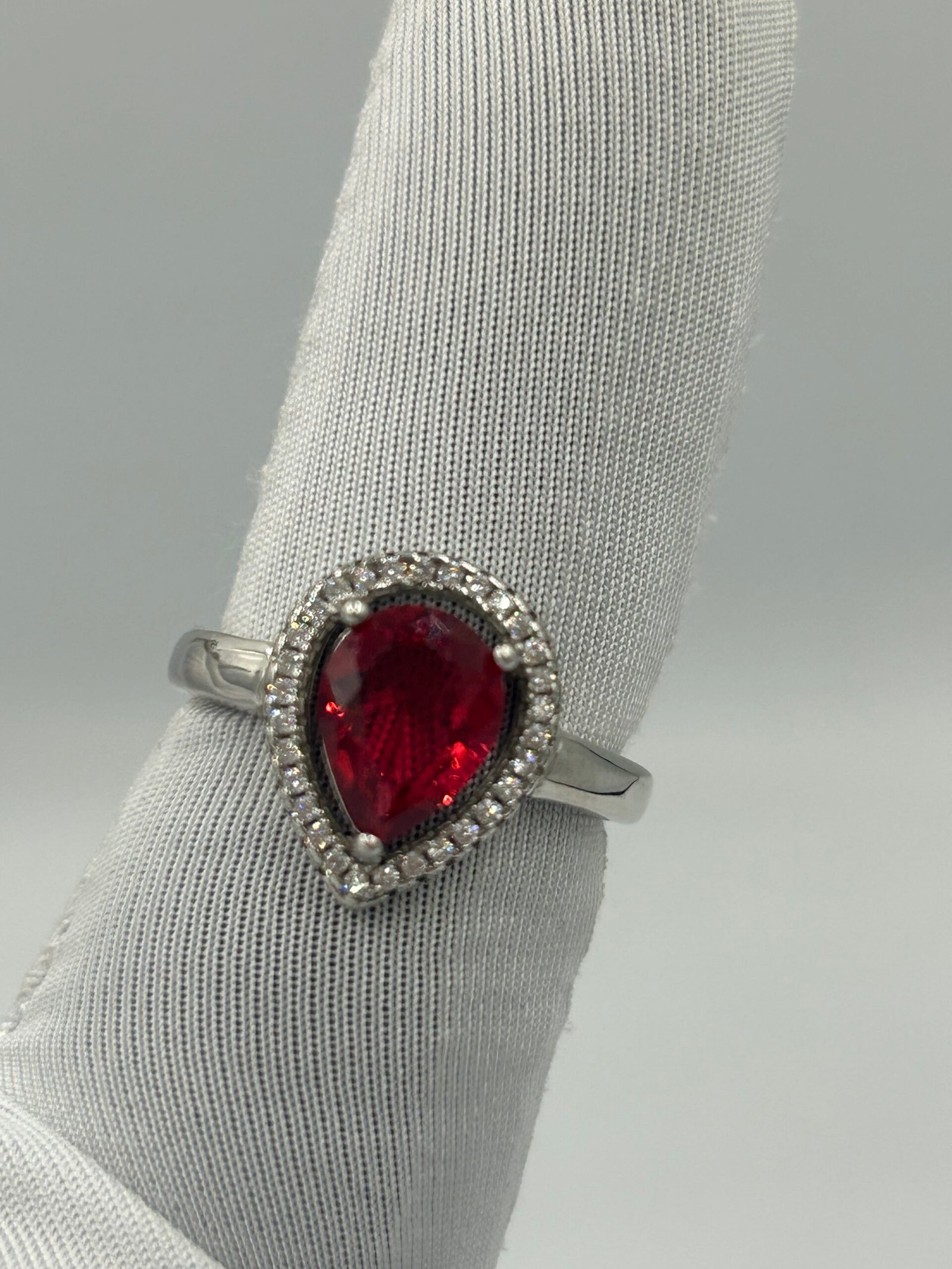 خاتم فضة نسائي