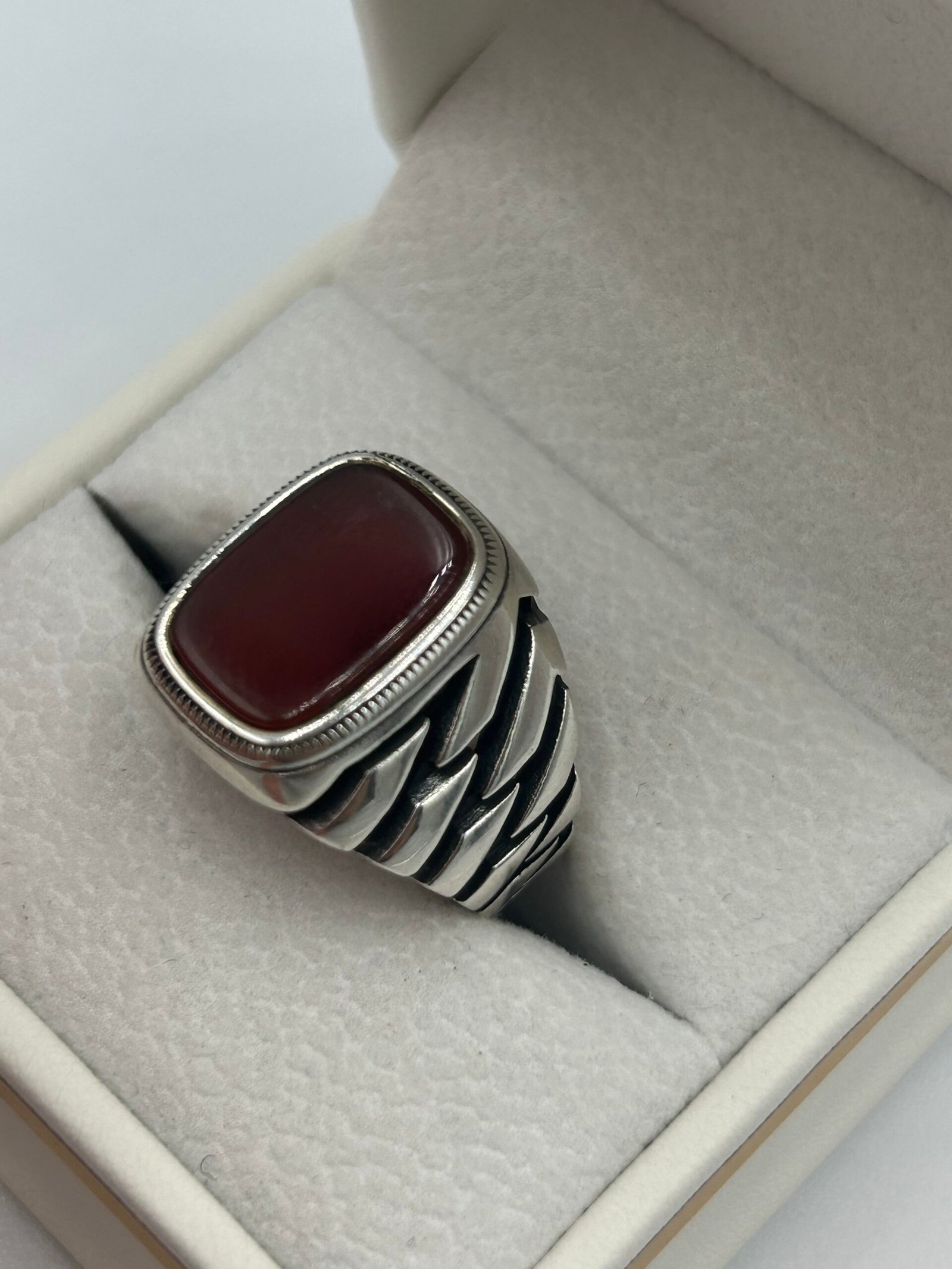 خاتم فضة